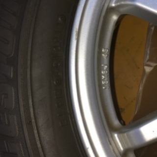 アルミホイール  スタットレスタイヤ付き