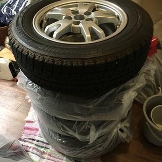 アルミホイール  スタットレスタイヤ付き