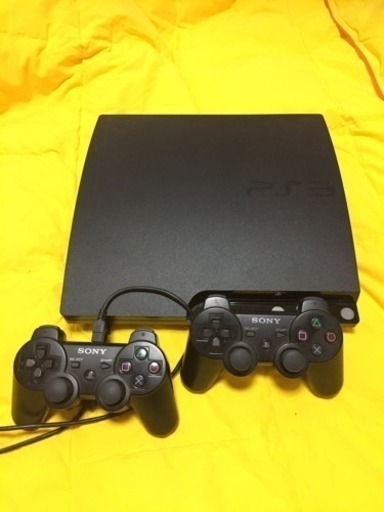 PS3 コントローラー2つ、ソフト付き！