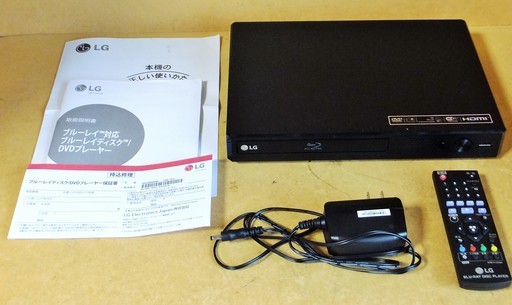 LG BP350 BD/DVD ブルーレイディスクプレーヤー◆場所を選ばないコンパクトタイプ