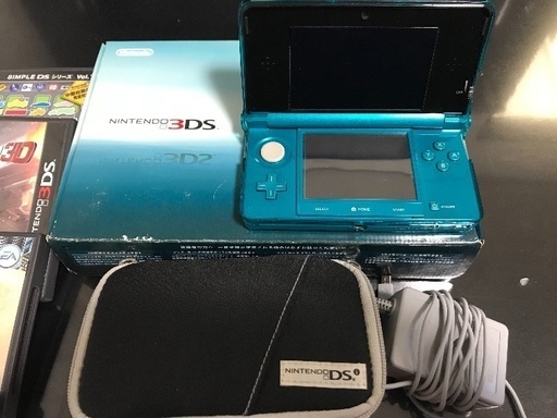 ニンテンドー3DS本体とバイオハザードソフト