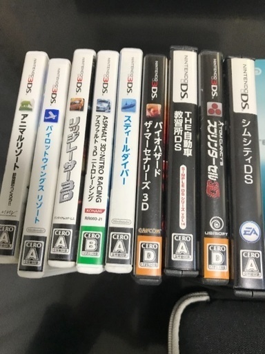 ニンテンドー3ds本体とバイオハザードソフト かがやきサービス 千葉のポータブルゲーム ニンテンドーds 3ds の中古あげます 譲ります ジモティーで不用品の処分