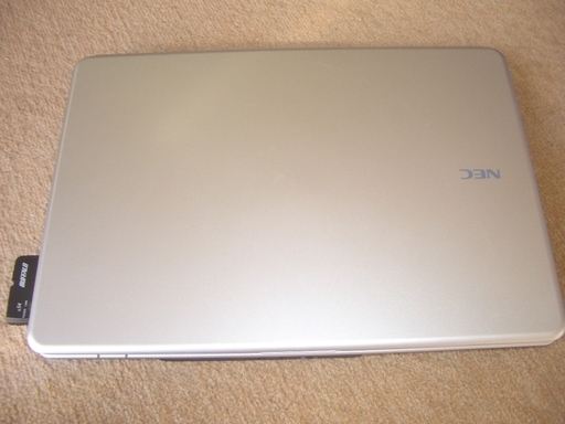 Windows7 ノートパソコン　NEC　VersaPro　JVA-9