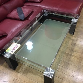定価39,900円 ニトリ ワイドガラステーブル アーバンスタイル
