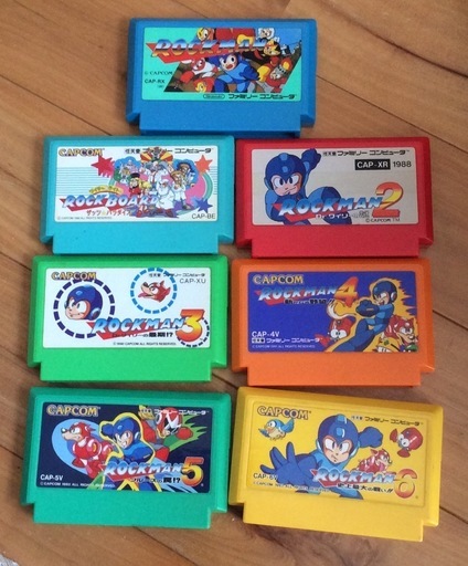 ファミコン ロックマン 7作品