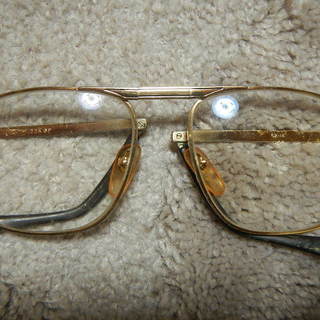 Omye 24KGP 24金 眼鏡 老眼鏡 折りたたみ