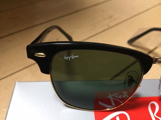 【最終値下げ】Ray-Ban RB3016 W0365 51-21 クラブマスター・クラシック　未使用　新品