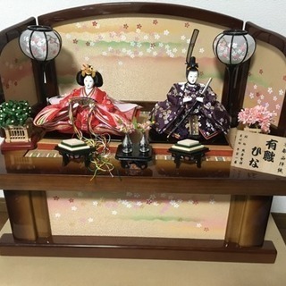 雛人形  取引決まりました( ु⚈᷁௰⚈᷁ ू)