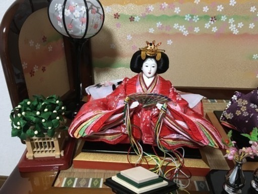 雛人形 取引決まりました( ु⚈᷁௰⚈᷁ ू) - その他 