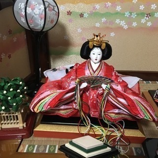 雛人形  取引決まりました( ु⚈᷁௰⚈᷁ ू)