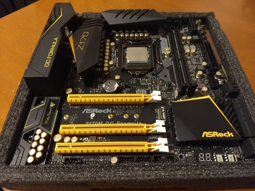 【値下げしました】CPUマザーボードセット Z170M OC Formula i5-6500