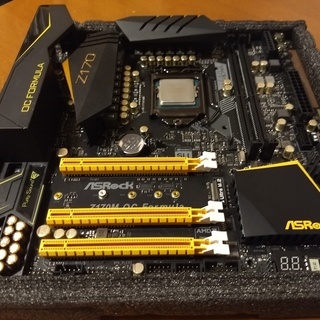 【値下げしました】CPUマザーボードセット Z170M OC F...