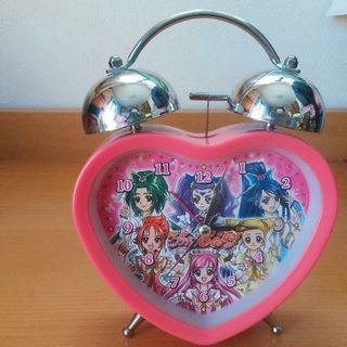 昔のプリキュアの目覚まし時計(商談中)