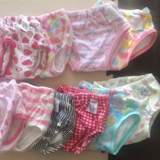 女児用トレーニングパンツ14枚セット 中古 Hana 千葉のベビー用品 おむつ トイレ用品 の中古あげます 譲ります ジモティーで不用品の処分
