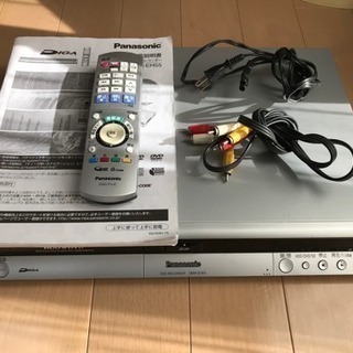 パナソニック DVDレコーダ リモコン付き