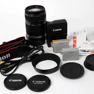 超美品★Canon EOS Kiss X3 Wレンズキット キヤノン canon  ダブルレンズ