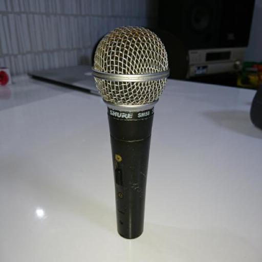 Shure Sm58 ダイナミックマイク 動作ok グリル錆有ります ２号 帯広のエフェクター Pa機器の中古あげます 譲ります ジモティーで不用品の処分
