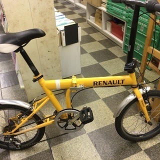 [5241]RENAULT ルノー　折りたたみ自転車　18インチ...