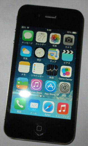 iphone4 iPhone4 動作品 充電器あり
