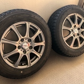 中古スタッドレスタイヤ、4本ホイールセット、195／65R15 ショップ 