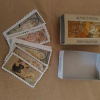 ミュシャの切手型コレクション