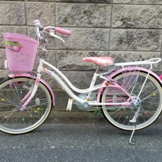 女児用自転車あります。