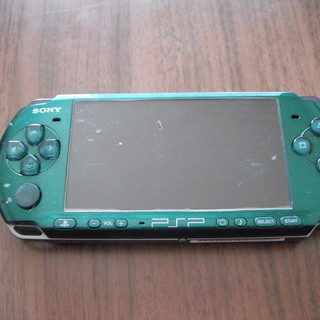 PSP ジャンク品 PSP-3000 グリーン