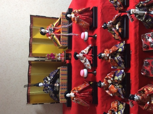 七段飾り、お雛様、中古品
