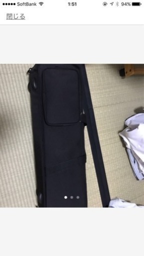 尺八ソフトケース（肩紐付き）