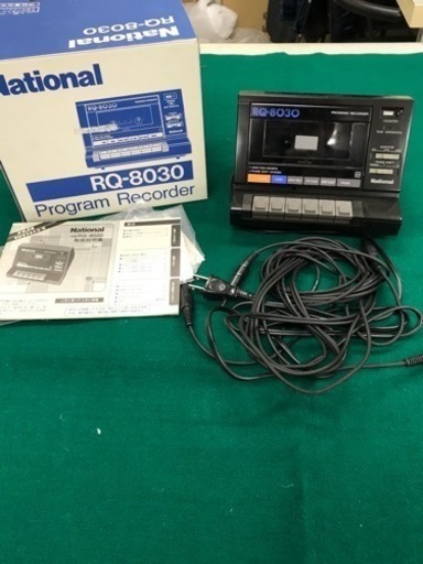 カセットプレーヤー PROGRAM RECORDER RQ-8030