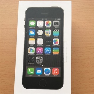 iphone 5sの空箱