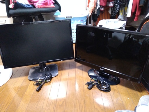 本日限り！！　パソコンモニター２台10000円！！