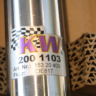 ～SOLD!～【中古】KW車高調サスペンションキット E60 BMW 5シリーズ KW Version-2