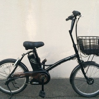 パナソニック シュガードロップ 新基準 8AH 黒 20インチ 小径車  