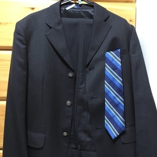 明清高校 男子学生服上下 中古