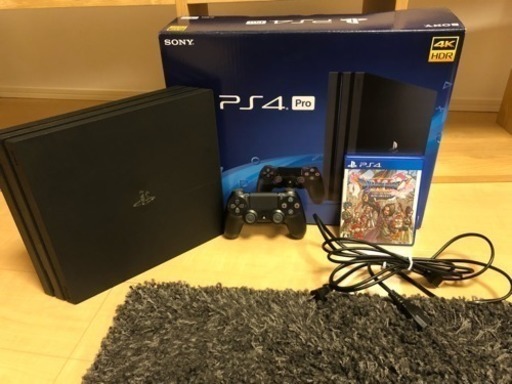 最終値下げ【美品】PS4 PRO 4K HDR ほぼ新品 \u0026 ドラゴンクエストⅪ