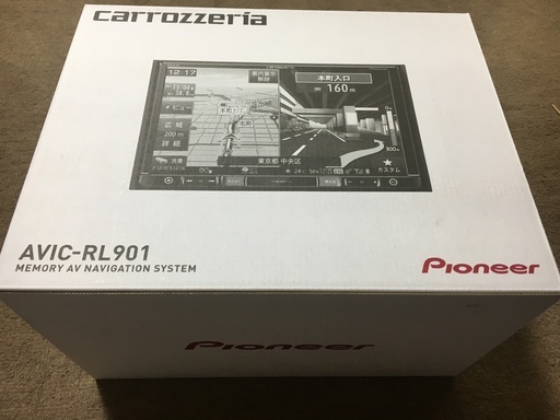 カロッツェリア 楽ナビ AVIC-RL901 8V型VGA ラージサイズ AV一体型メモリーナビ