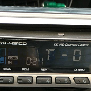 ケンウッド KENWOOD 1DIN CDプレーヤー RX-491CD
