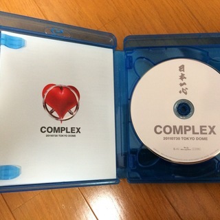 -取引中-日本一心 20110730 TOKYO DOME 【Blu-ray+LIVE CD】COMPLEX　ローソン完全受注限定予約商品