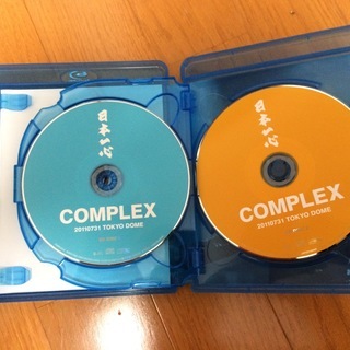 -取引中-日本一心 20110730 TOKYO DOME 【Blu-ray+LIVE CD】COMPLEX　ローソン完全受注限定予約商品