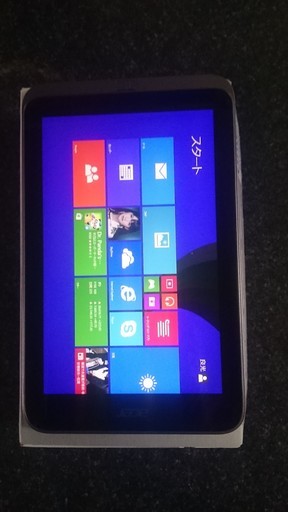 Acer（エイサー）8インチWindows 8.1タブレット