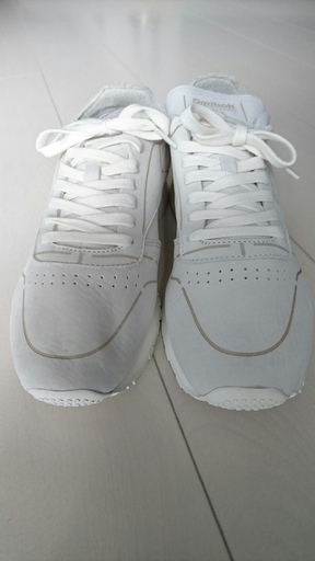 Reebok＆Onitsuka Tiger　未使用レザーシューズ2点セット