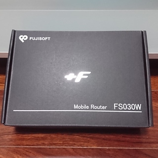 SIMフリーWI-FIルーター 富士ソフト FS030W 未使用