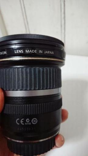 レンズ Canon EFS 10-22mm F3.5-4.5 USM