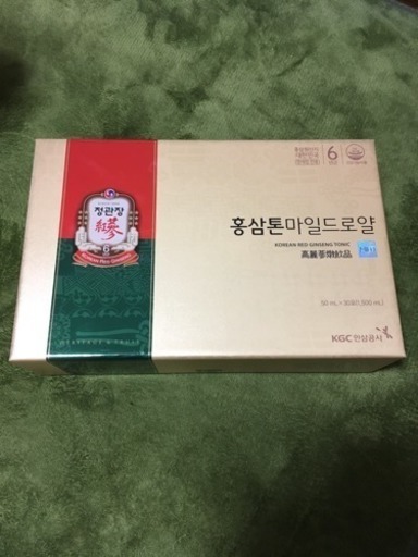 【正官庄】 高麗人参 紅参トン・マイルド（50ml×30包