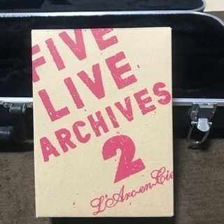 FIVE LIVE ARCHIVES2   L‘Arc〜en〜Ciel 美品