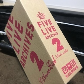 FIVE LIVE ARCHIVES2   L‘Arc〜en〜Ciel 美品