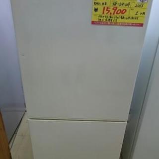 （値下げしました）ユーイング 2ドア冷蔵庫110L RMJ-11...