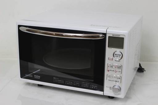 098)【美品】シャープ オーブンレンジ 2016年製 トースト機能付き 20L ホワイト RE-S7B-W SHARP