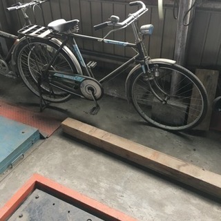 古い自転車なんです